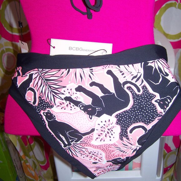 BCBGeneration NWT 2pc Panther Bikini Sz L - Picture 8 of 8